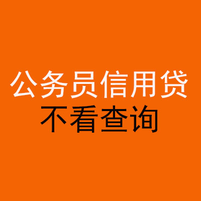岳西公务员信用贷款